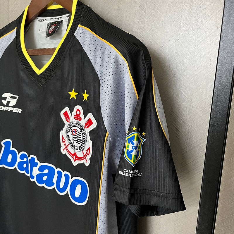 Corinthians Retrô lll - 1999 Topper Preta e cinza