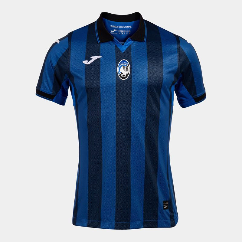 Camisa Atalanta I 23/24 Joma - Azul e Preto