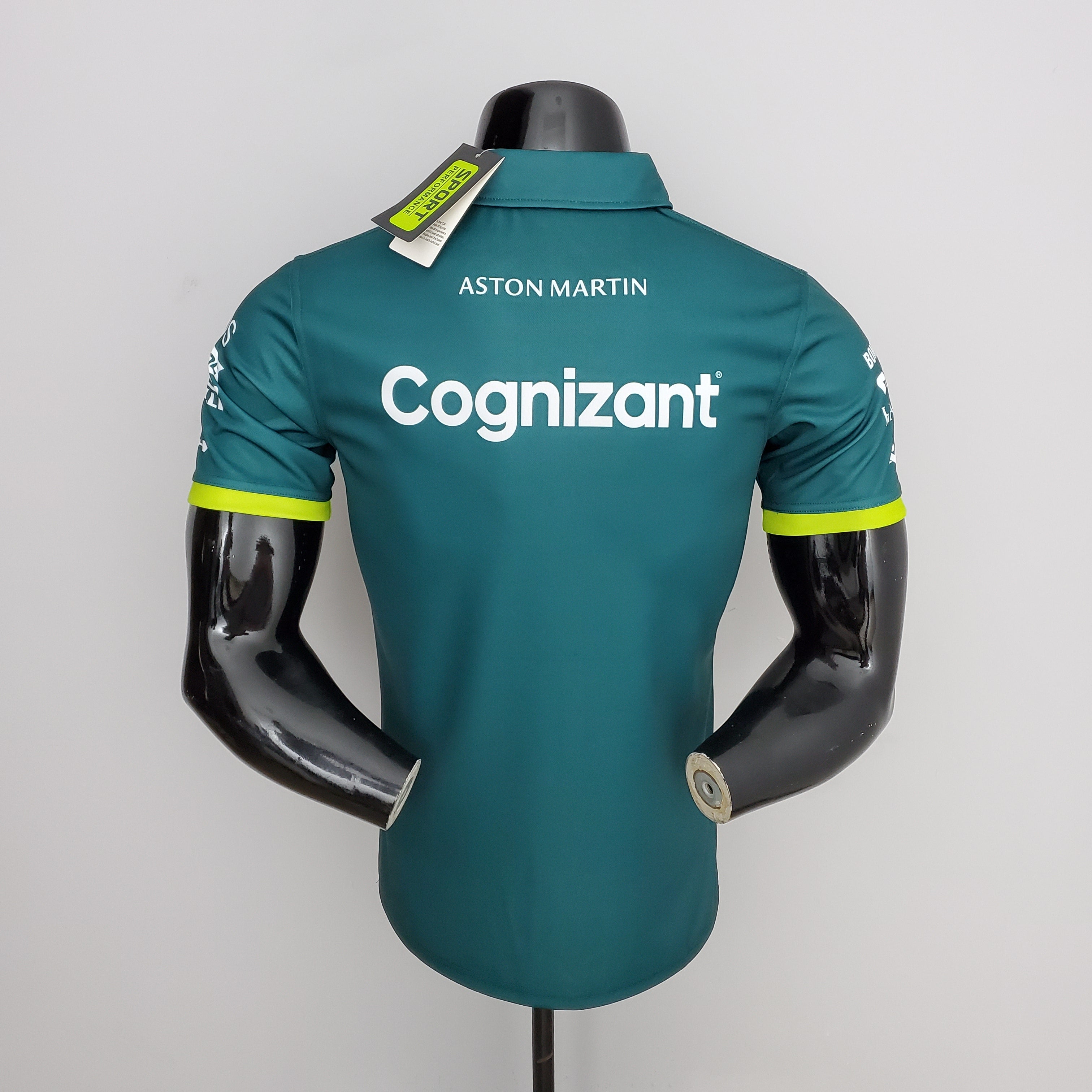 Camisa de Fórmula 1 - Aston Martin Polo Verde