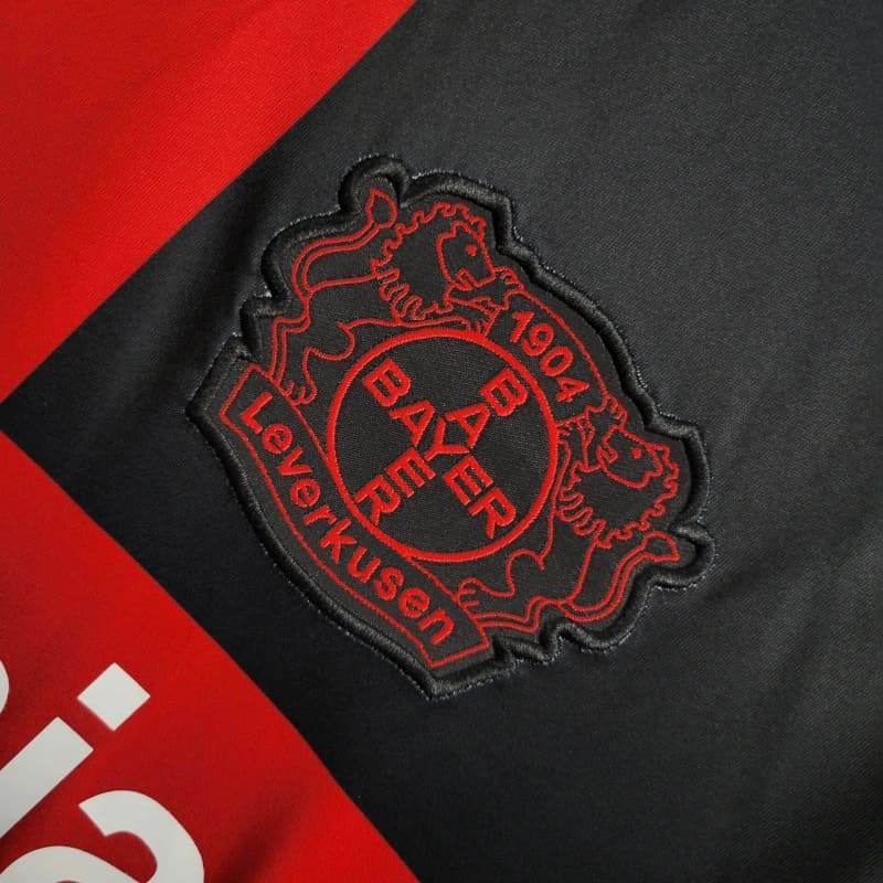 Camisa Bayer Leverkusen Home 24/25 Torcedor Masculino - Preto