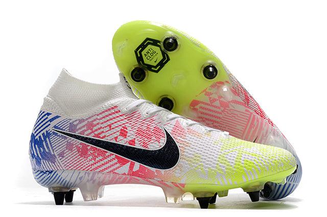 Chuteira Campo Nike Mercurial Superfly 7 Elite SG-PRO Anti Clog Colored - Cano Alto - Loja da Seven Oficial