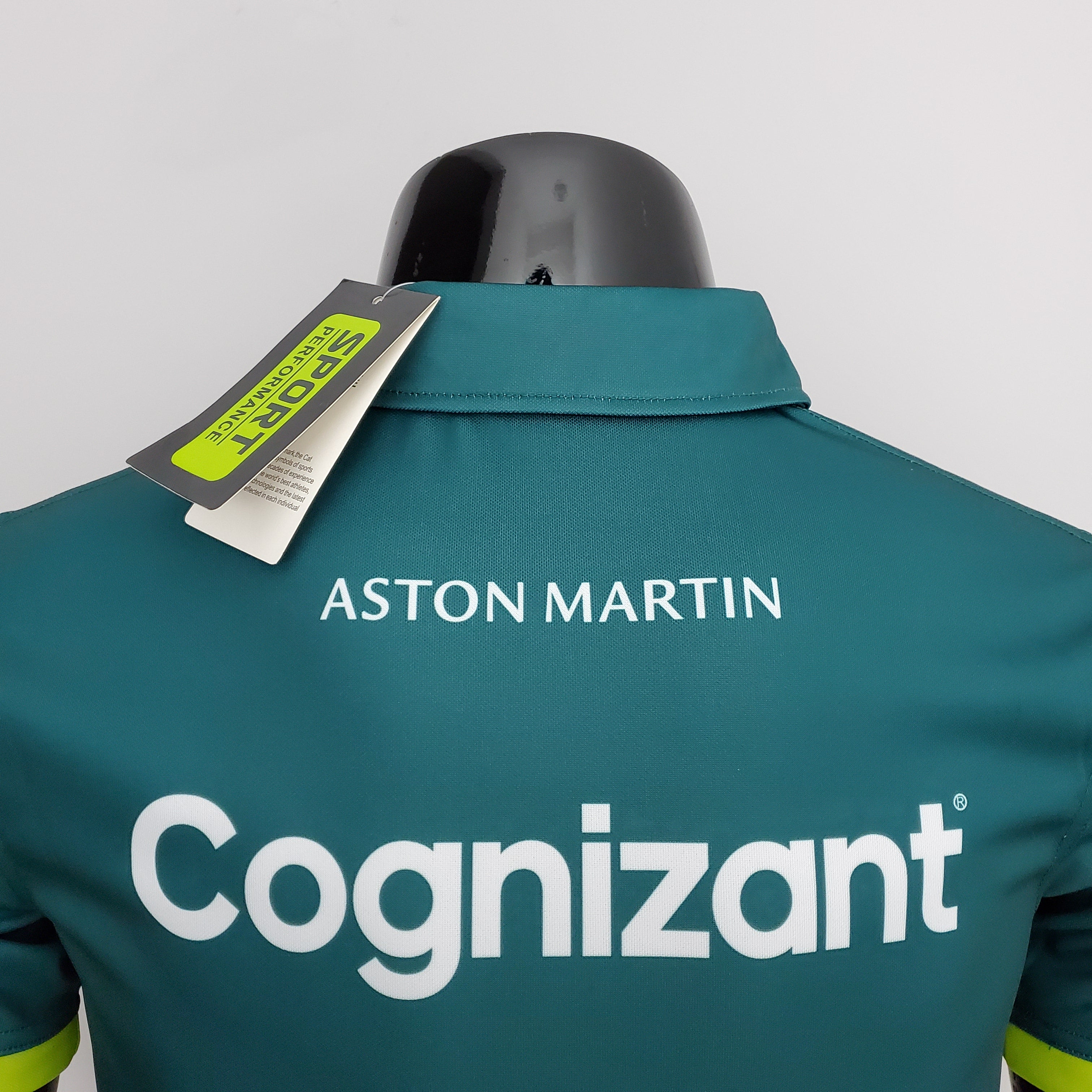 Camisa de Fórmula 1 - Aston Martin Polo Verde