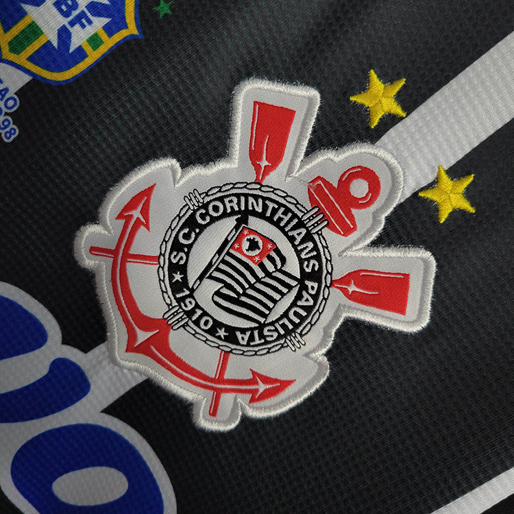 Corinthians Retrô Fora - 1999 Preta Topper