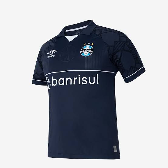 Camisa Goleiro Grêmio 23/24 Umbro - Azul Escuro