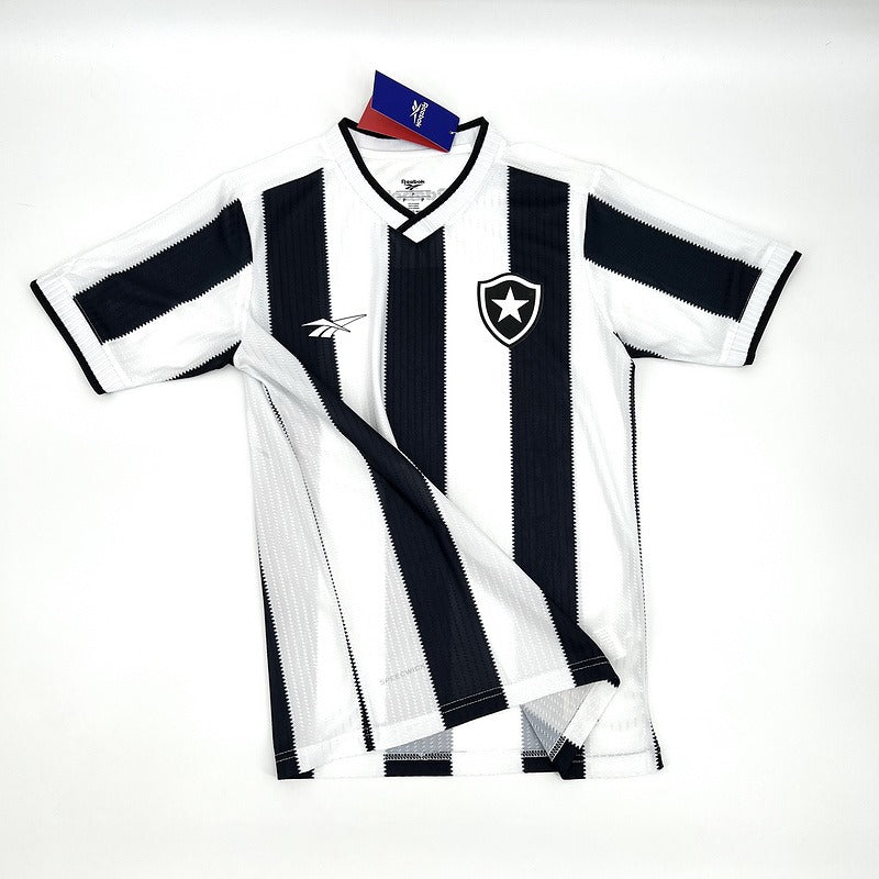 Camisa Reebok Botafogo 24/25 Casa - Preta e Branca