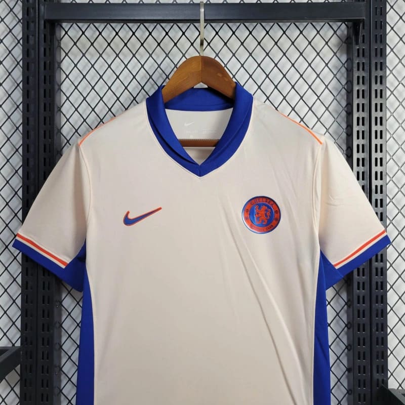 Camisa Chelsea Fora 24/25 - Bege