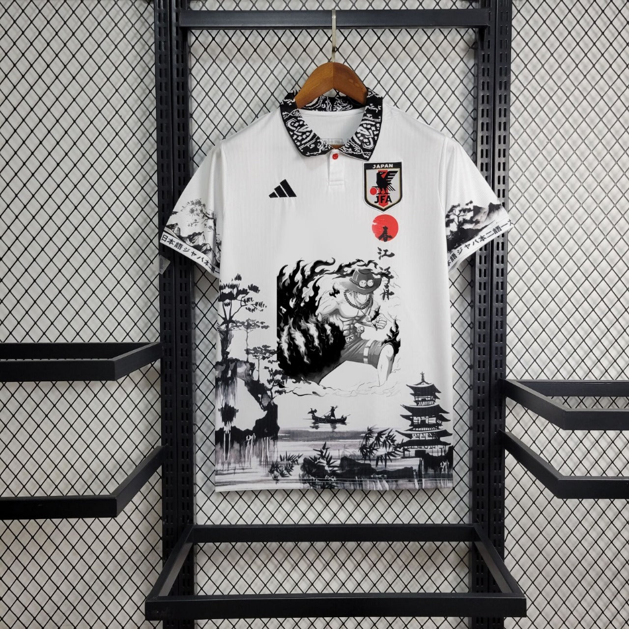 Camisa do Japao Unissex  24/25 Portgas D. Ace