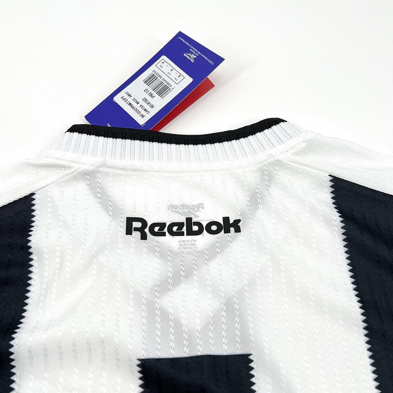 Camisa Reebok Botafogo 24/25 Casa - Preta e Branca