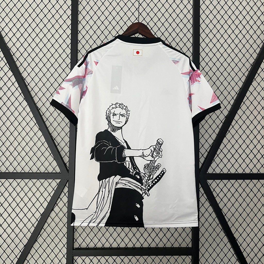 Camisa do Japao Unissex  24/25 Roronoa Zoro (Modelo Torcedor)