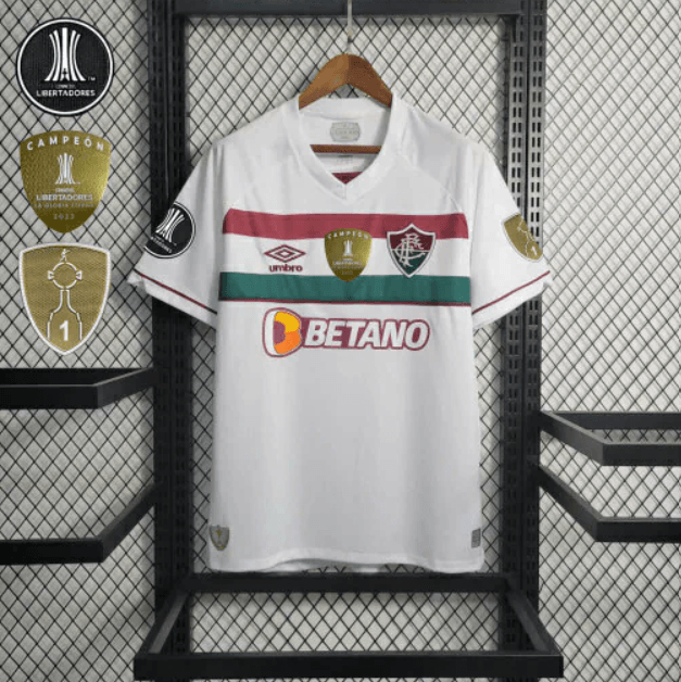 Fluminense - 2023/24 Fora - Com todos os Patches - Loja da Seven Oficial