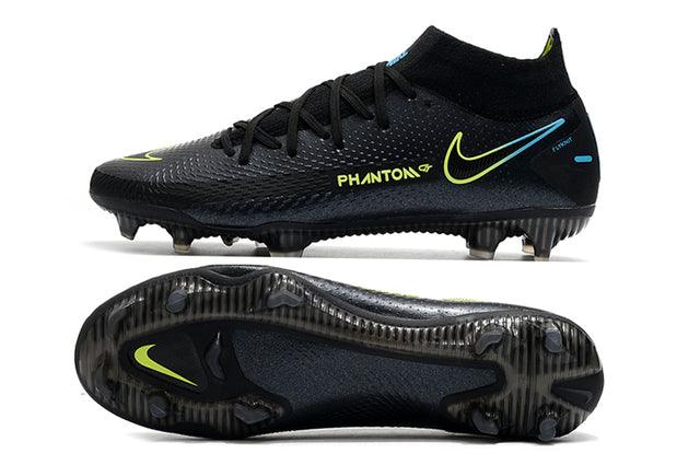 Chuteira Campo Nike Phantom GT Elite Dynamic Fit FG Black - Cano Alto - Loja da Seven Oficial