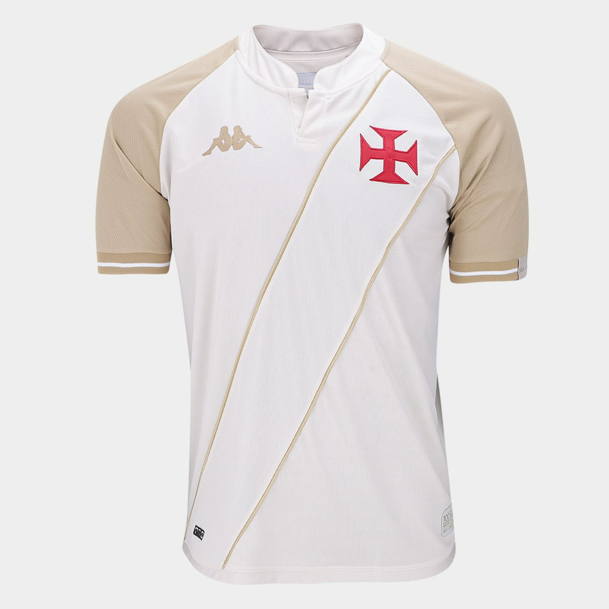 Camisa Vasco III 24/25- Masculina - Bege