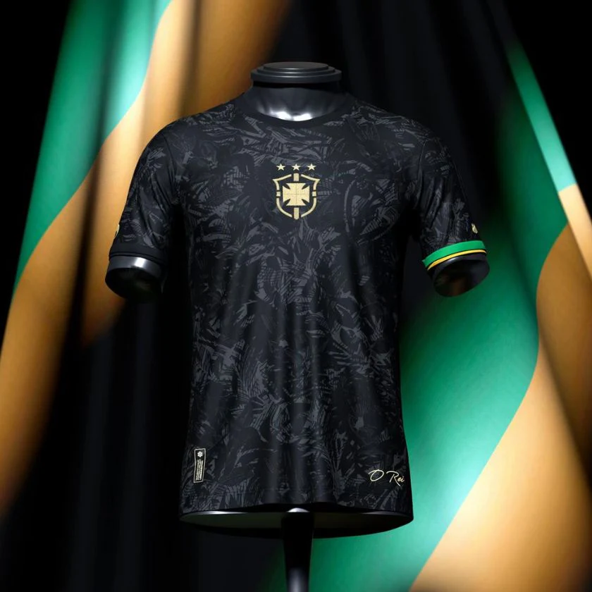 Camisa Especial Pelé "O Rei" 2024 - Edição Especial - Torcedor Masculina