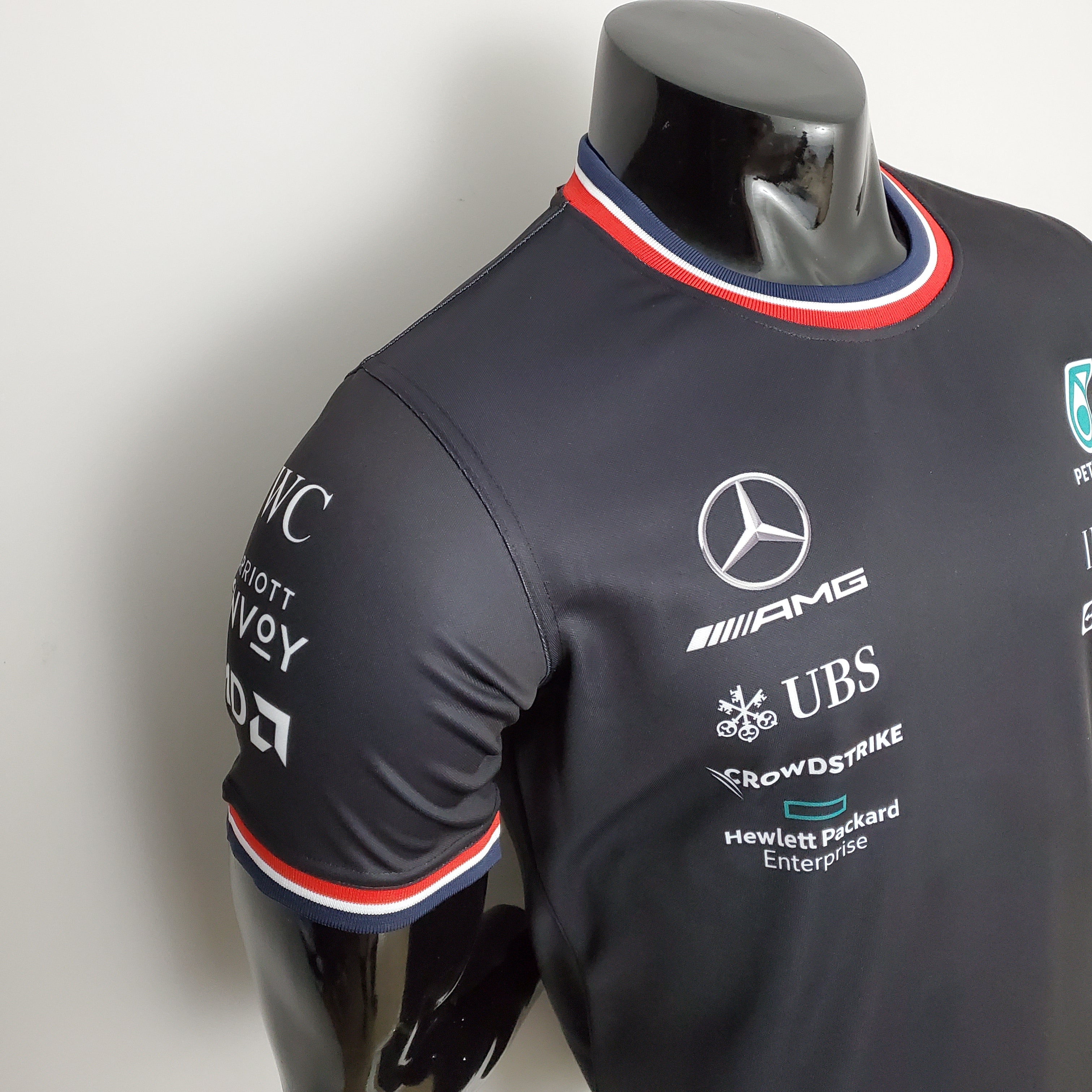 Camisa de Fórmula 1 - Mercedes - Black