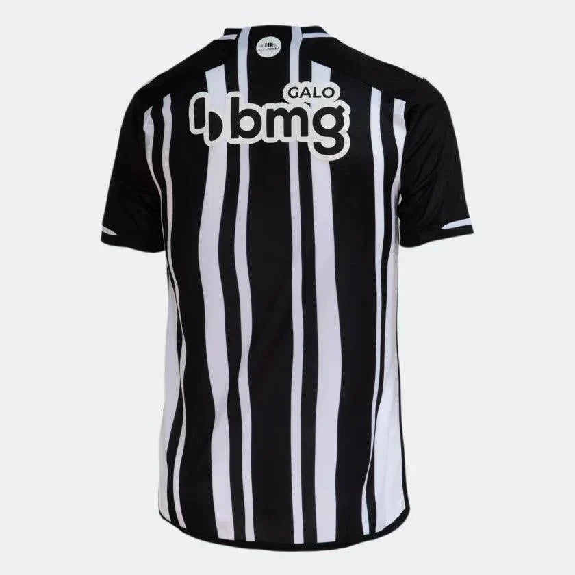 Camisa 1 Atlético MG 23/24 Adidas - Preto e Branco - Loja da Seven Oficial