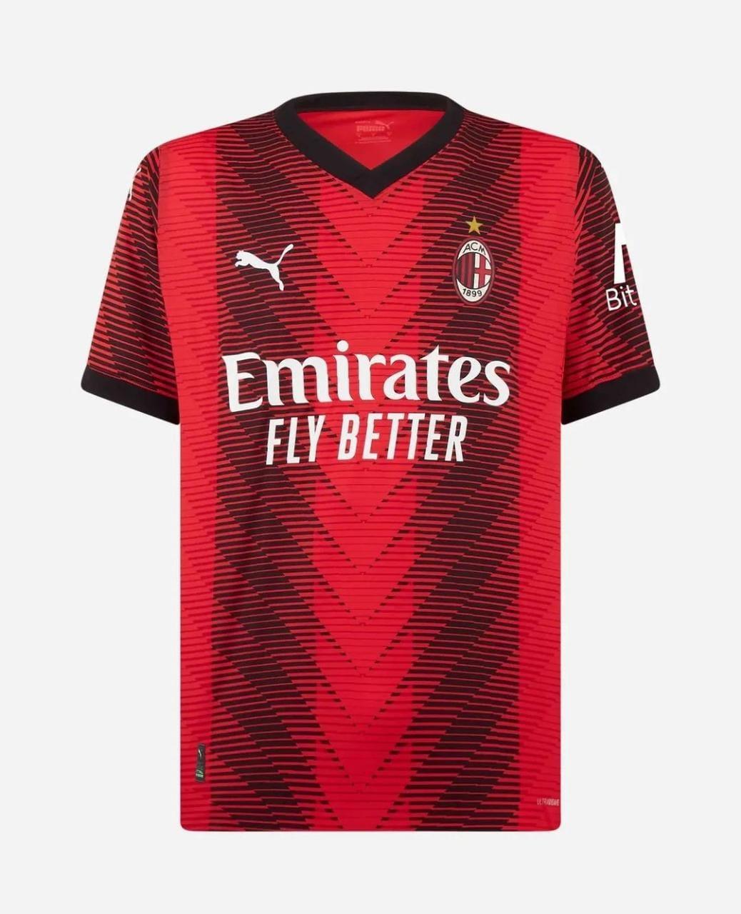 Camisa A.C Milan 23/24 - Loja da Seven Oficial