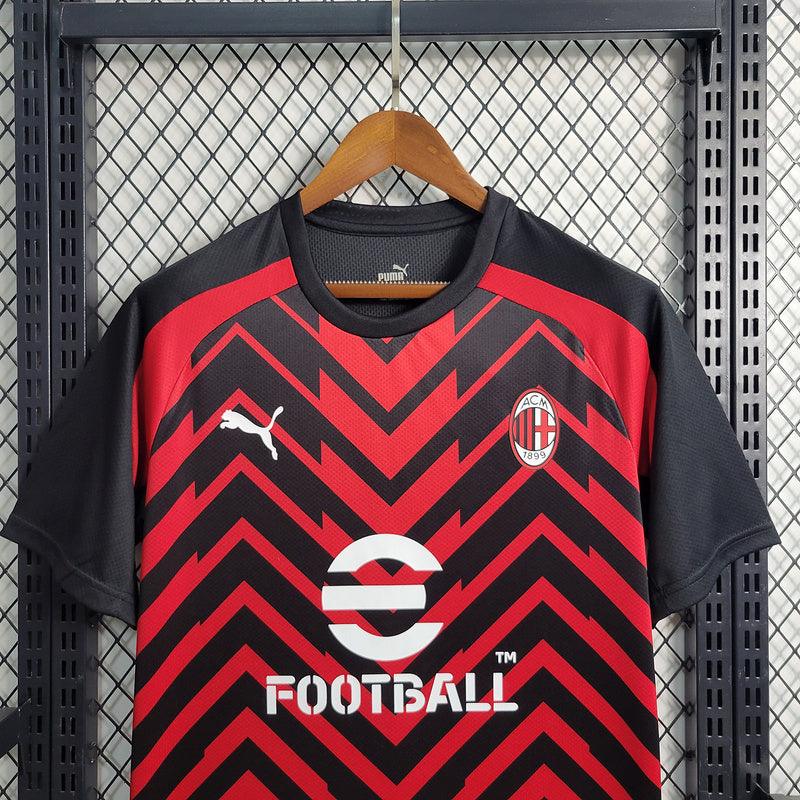 Camisa A.C Milan Treino 23/24 - Loja da Seven Oficial