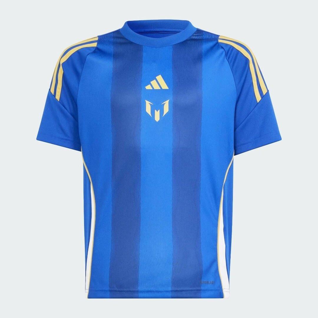 Camisa Adidas X Messi “Spark Gen10s” 2024/25 Torcedor Masculino - Azul Royal - Loja da Seven Oficial