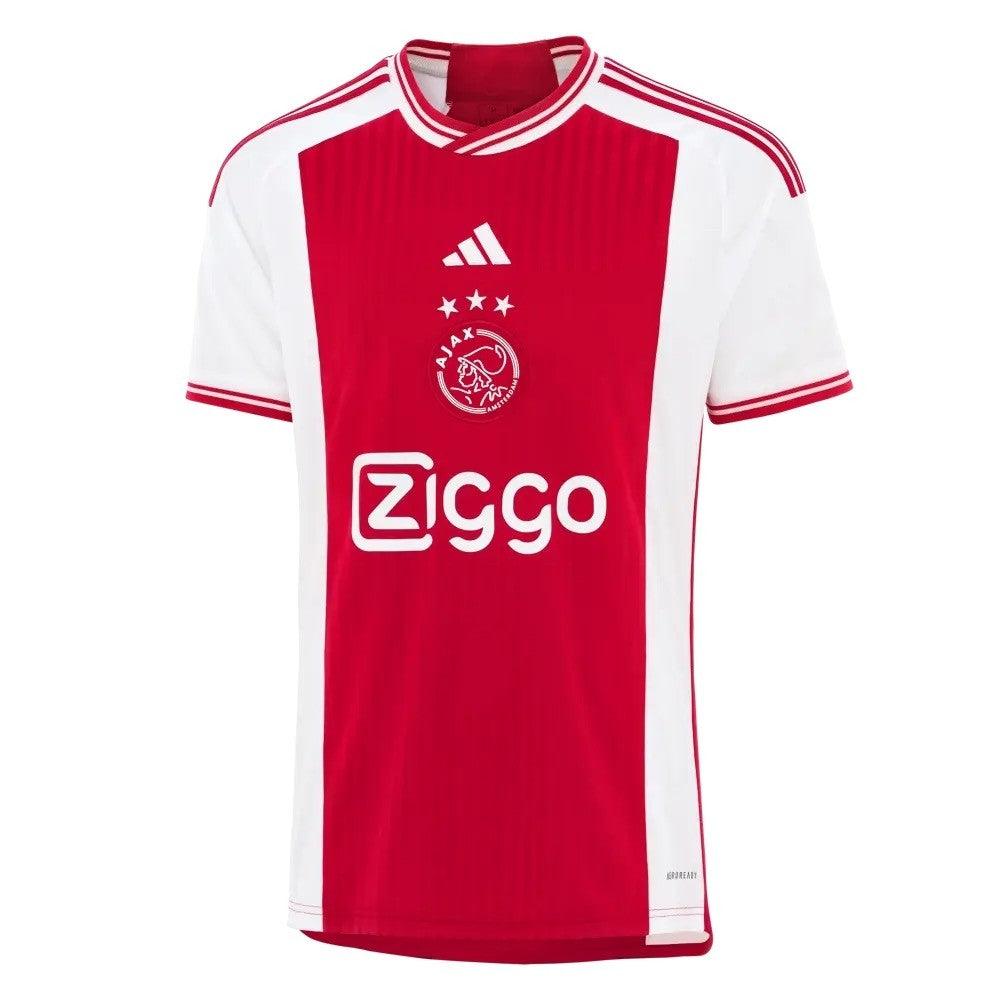 Camisa Ajax I 23/24 - Branco e Vermelho - Loja da Seven Oficial