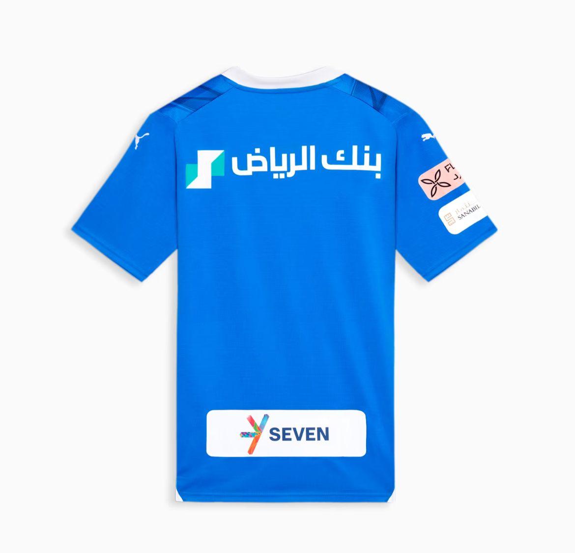 Camisa Al Hilal I 23/24 Puma - Azul - Loja da Seven Oficial