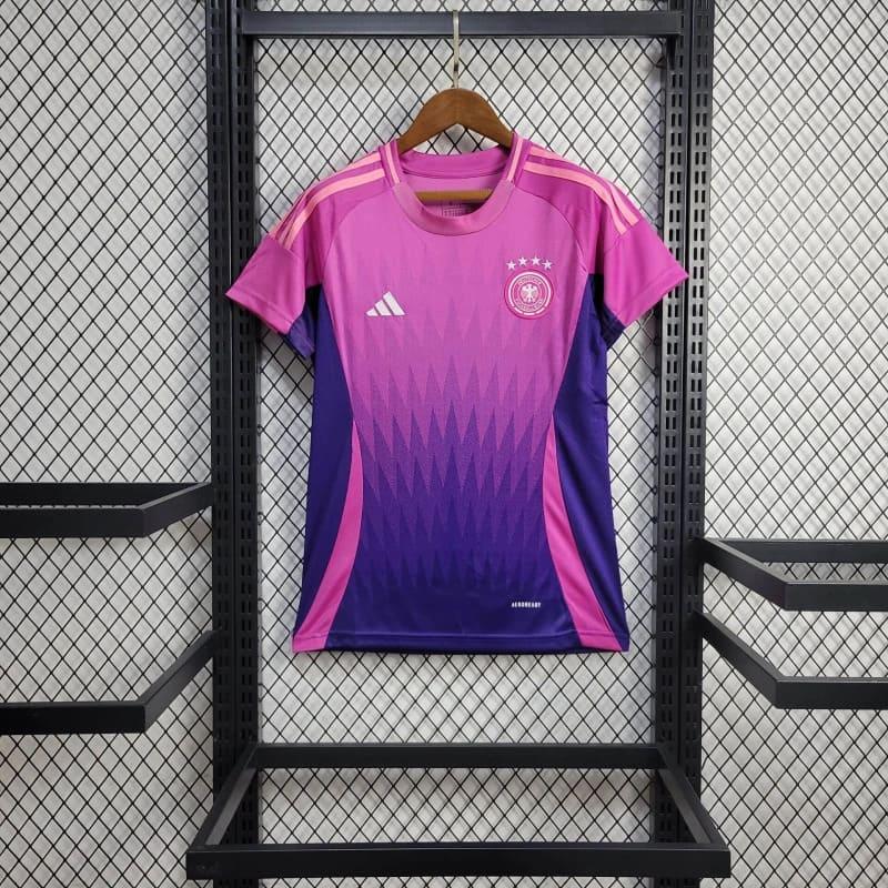 Camisa Alemanha Feminina 24/25 s/n° Torcedor Adidas Masculino - Roxo e Rosa - Loja da Seven Oficial