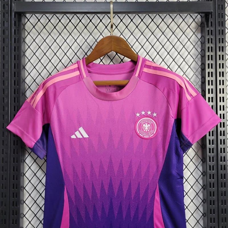 Camisa Alemanha Feminina 24/25 s/n° Torcedor Adidas Masculino - Roxo e Rosa - Loja da Seven Oficial