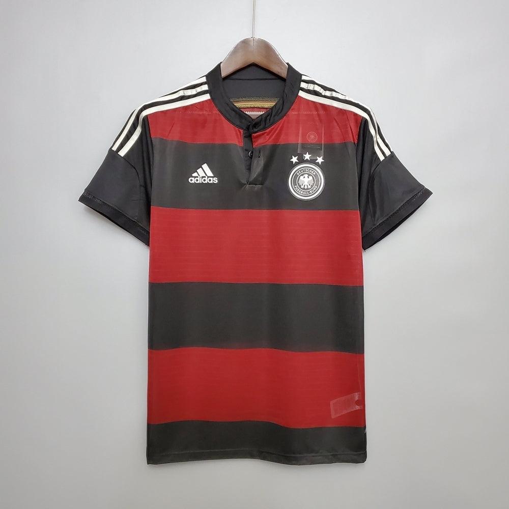 Camisa Alemanha Retrô 2014 - Adidas - Preto e Vermelha - Loja da Seven Oficial