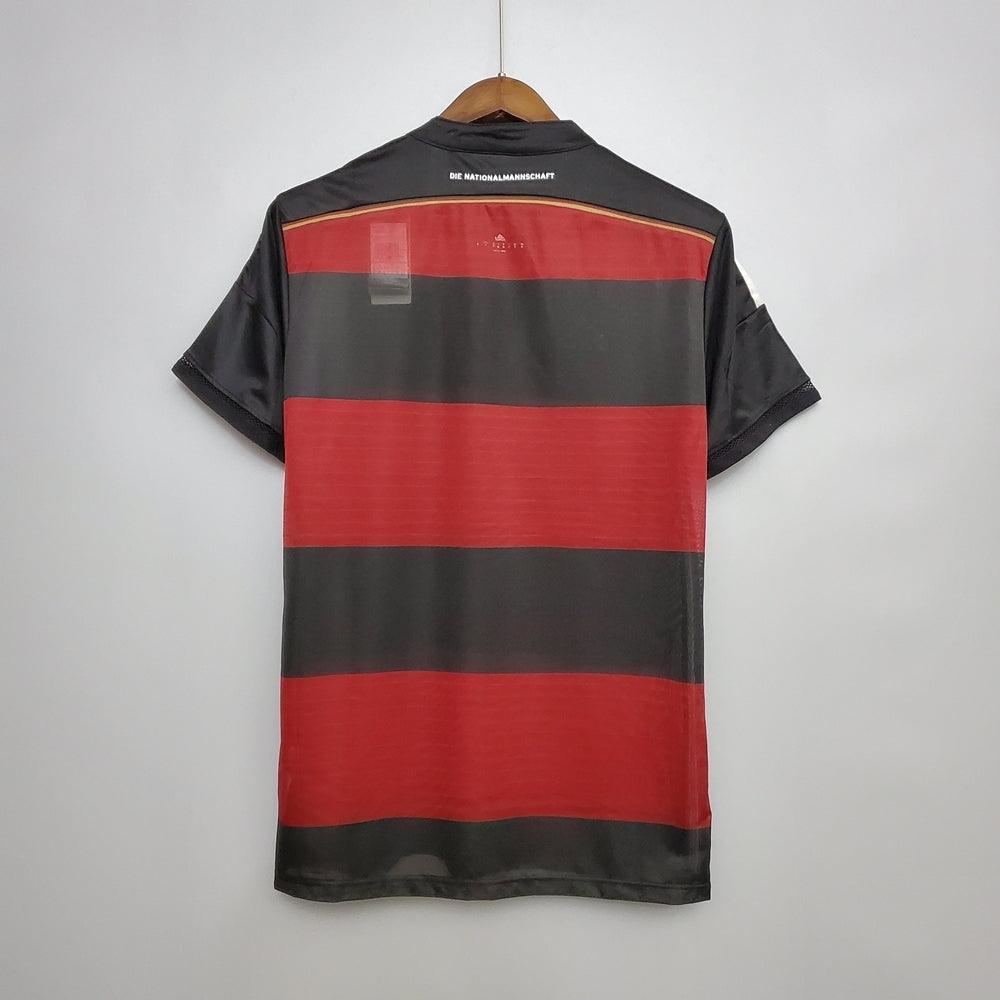 Camisa Alemanha Retrô 2014 - Adidas - Preto e Vermelha - Loja da Seven Oficial