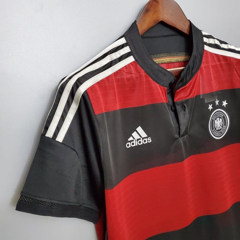 Camisa Alemanha Retrô 2014 - Adidas - Preto e Vermelha - Loja da Seven Oficial