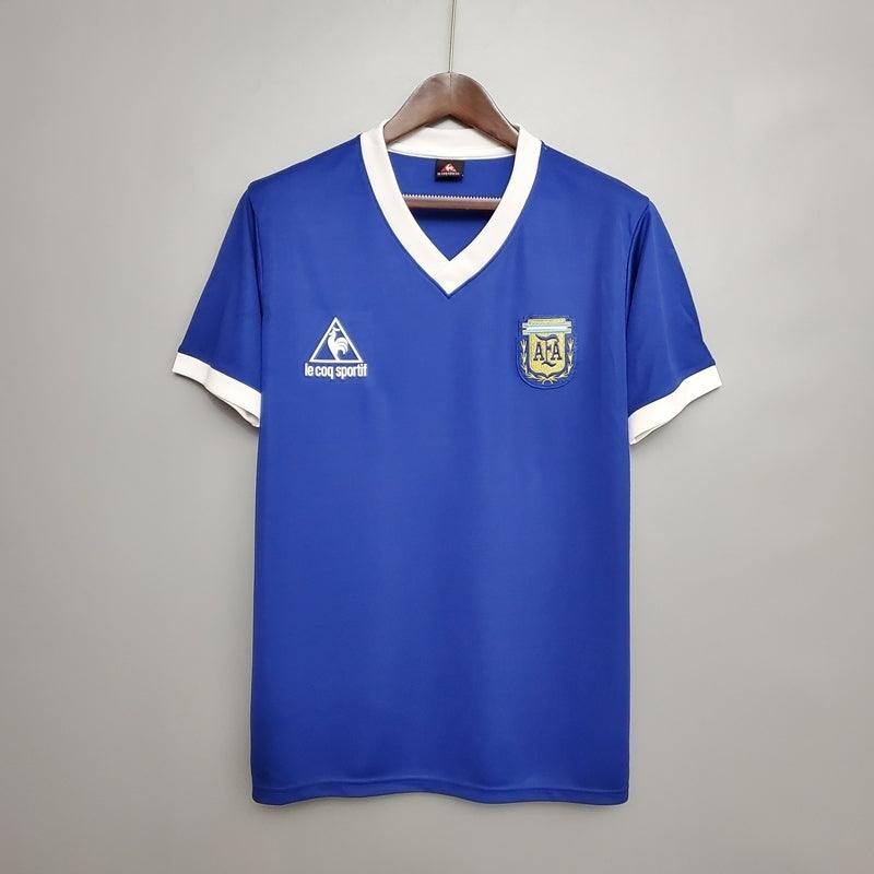 Camisa Argentina Retrô 1986 Azul - Le Coq Sportif - Loja da Seven Oficial