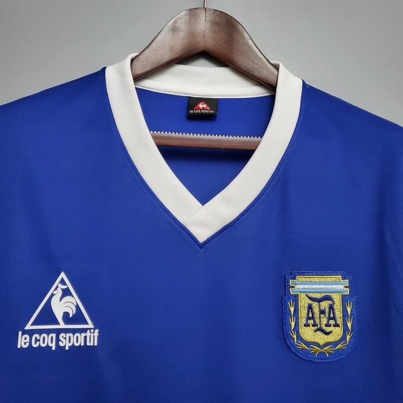 Camisa Argentina Retrô 1986 Azul - Le Coq Sportif - Loja da Seven Oficial