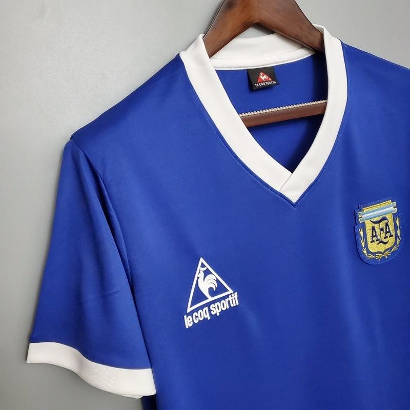 Camisa Argentina Retrô 1986 Azul - Le Coq Sportif - Loja da Seven Oficial