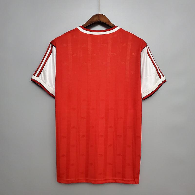 Camisa Arsenal Retrô 1988/1989 Vermelha- Adidas - Loja da Seven Oficial