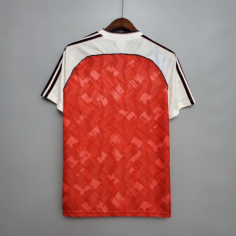 Camisa Arsenal Retrô 1990/1992 Vermelha - Adidas - Loja da Seven Oficial