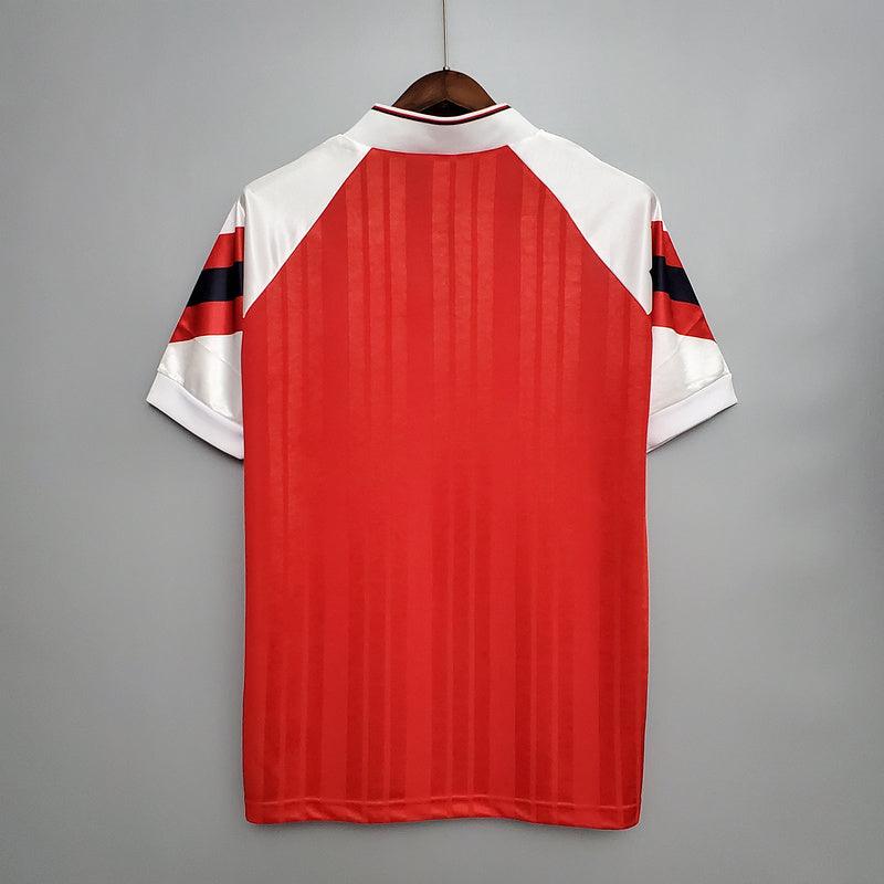 Camisa Arsenal Retrô 1992/1993 Vermelha- Adidas - Loja da Seven Oficial