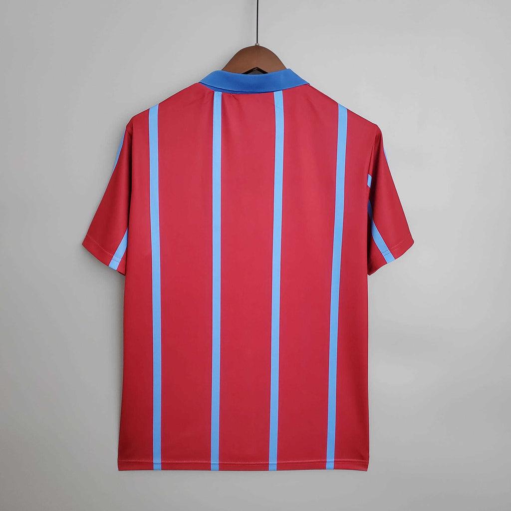 Camisa Aston Villa Retrô 1993/1995 Vermelha - Asics - Loja da Seven Oficial