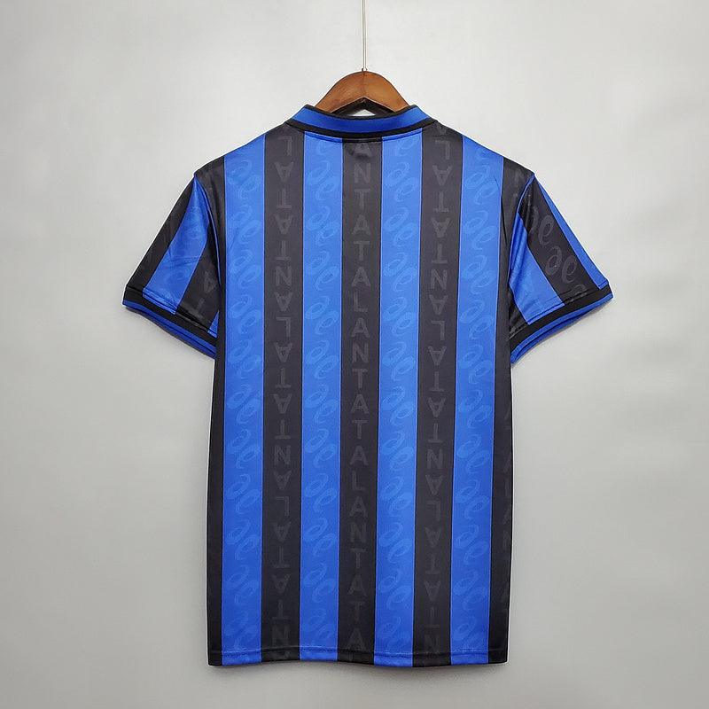 Camisa Atalanta Retrô 1996/1997 Azul - Asics - Loja da Seven Oficial