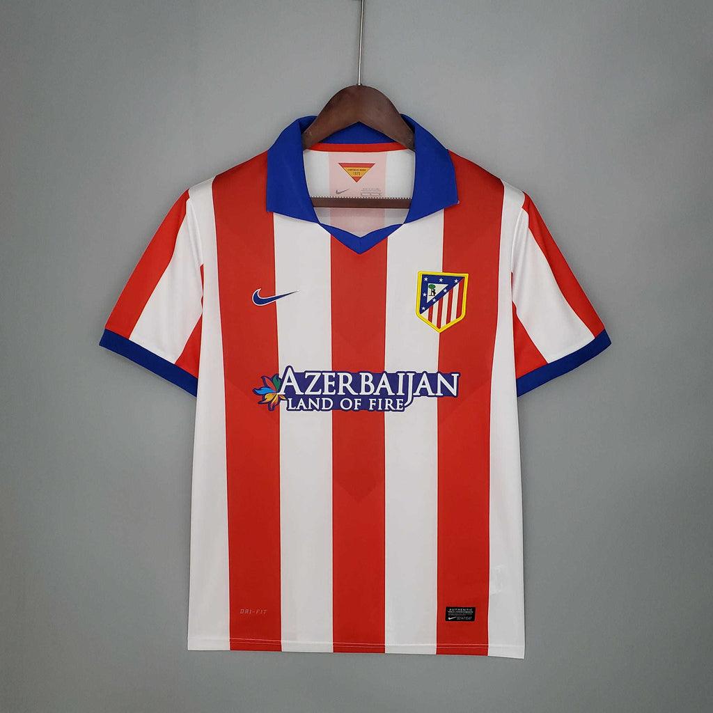 Camisa Atlético de Madrid Retrô 2014/2015 Branca e Vermelha - Nike - Loja da Seven Oficial