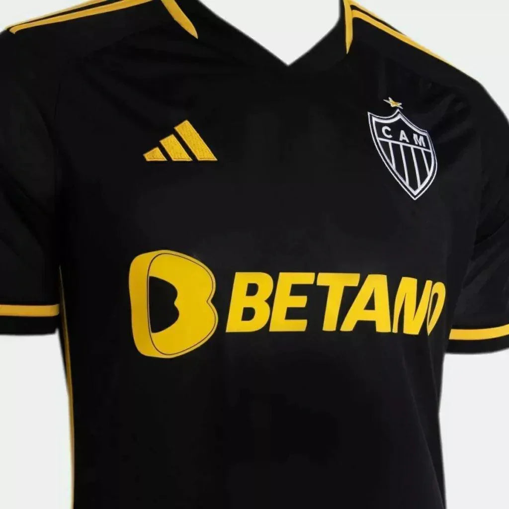 Camisa Atlético Mineiro III 23/24 - Preta - Loja da Seven Oficial