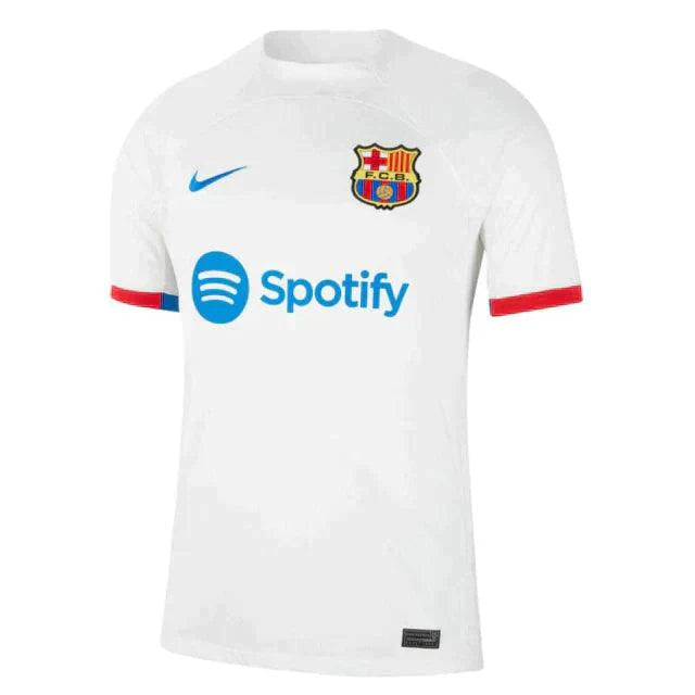 Camisa Barcelona Away 23/24 s/n° Torcedor Masculino - Branco - Loja da Seven Oficial