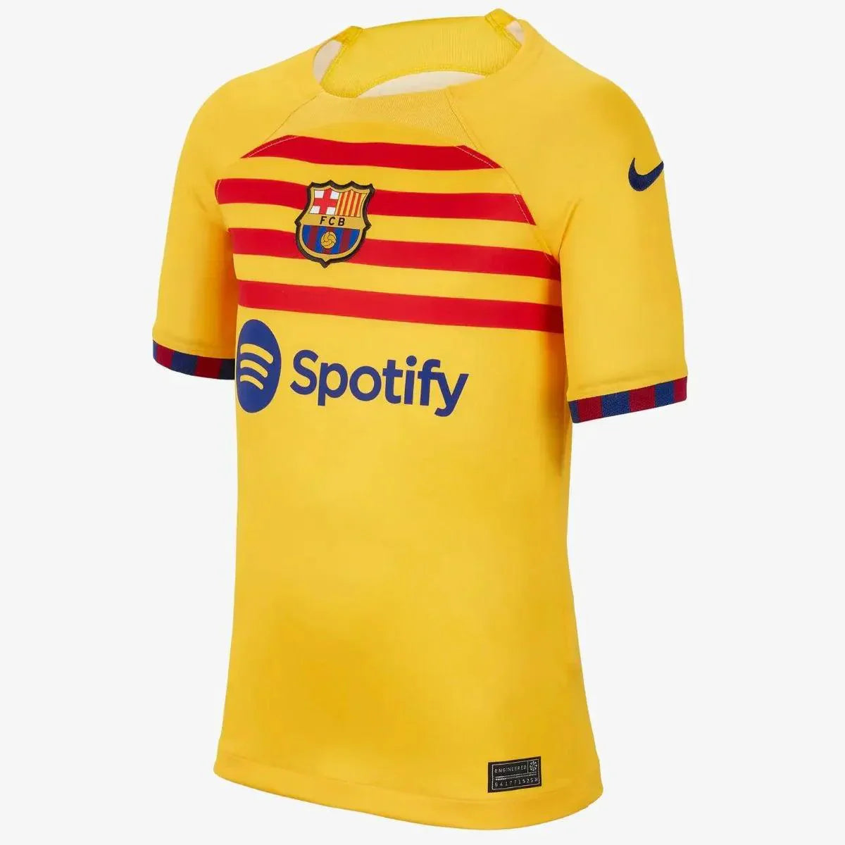 Camisa Barcelona Four 23/24 Nike - Amarela - Loja da Seven Oficial