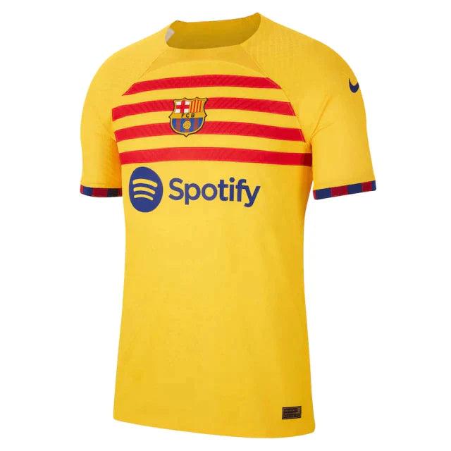 Camisa Barcelona Fourth 23/24 s/n° Jogador Masculino - Amarelo - Loja da Seven Oficial