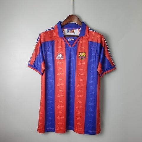 Camisa Barcelona Retrô 2005/2006 Amarela - Kappa - Loja da Seven Oficial