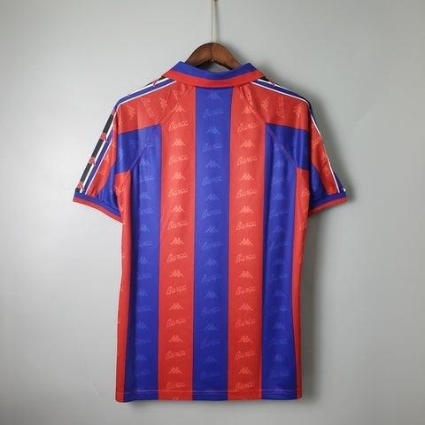 Camisa Barcelona Retrô 2005/2006 Amarela - Kappa - Loja da Seven Oficial