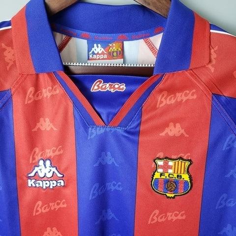 Camisa Barcelona Retrô 2005/2006 Amarela - Kappa - Loja da Seven Oficial