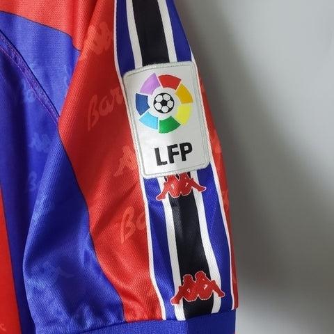 Camisa Barcelona Retrô 2005/2006 Amarela - Kappa - Loja da Seven Oficial