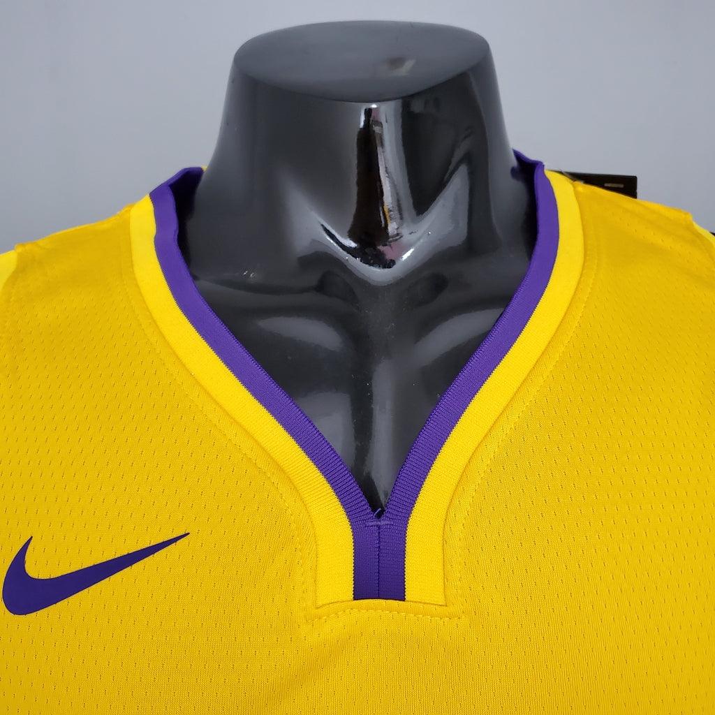 Camisa Basquete NBA Regata Los Angeles Lakers Masculina - Amarela - Loja da Seven Oficial