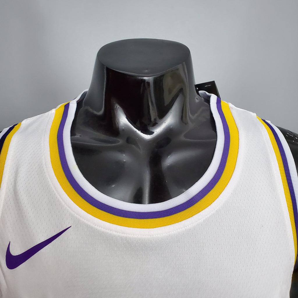 Camisa Basquete NBA Regata Los Angeles Lakers Masculina - Branca - Loja da Seven Oficial