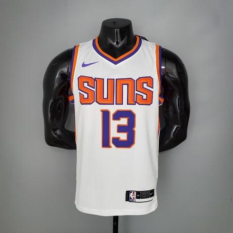 Camisa Basquete NBA Regata Phoenix Suns Masculina - Branca - Loja da Seven Oficial