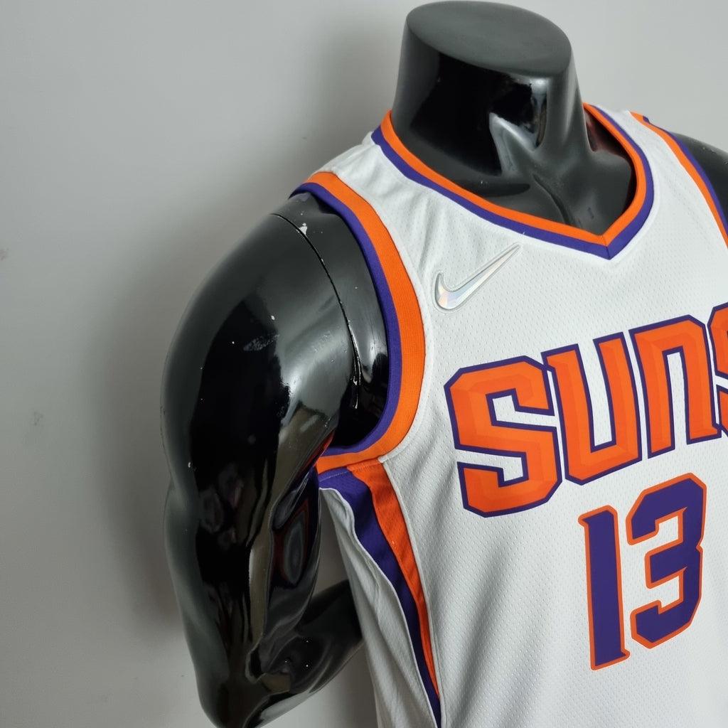 Camisa Basquete NBA Regata Phoenix Suns Masculina - Branca - Loja da Seven Oficial